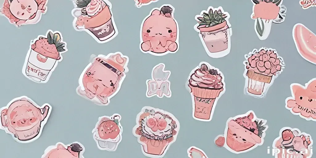 aesthetic printable stickers