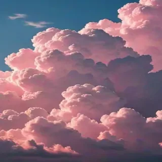 pink clouds wallpaper