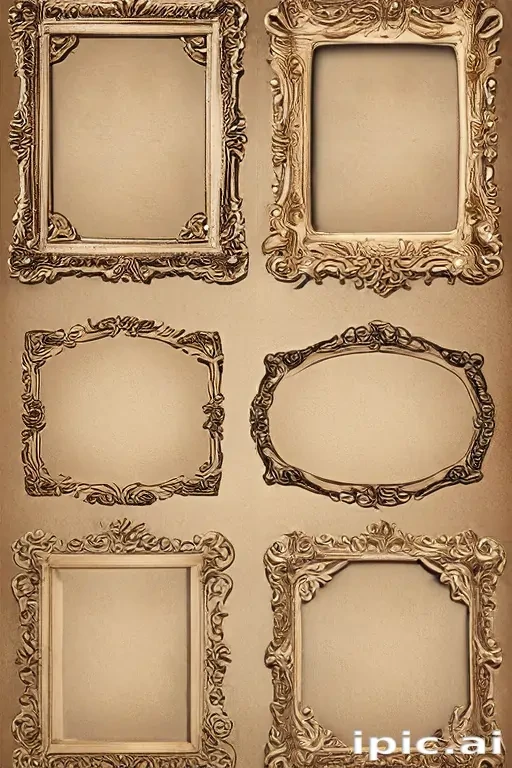 vintage frames png