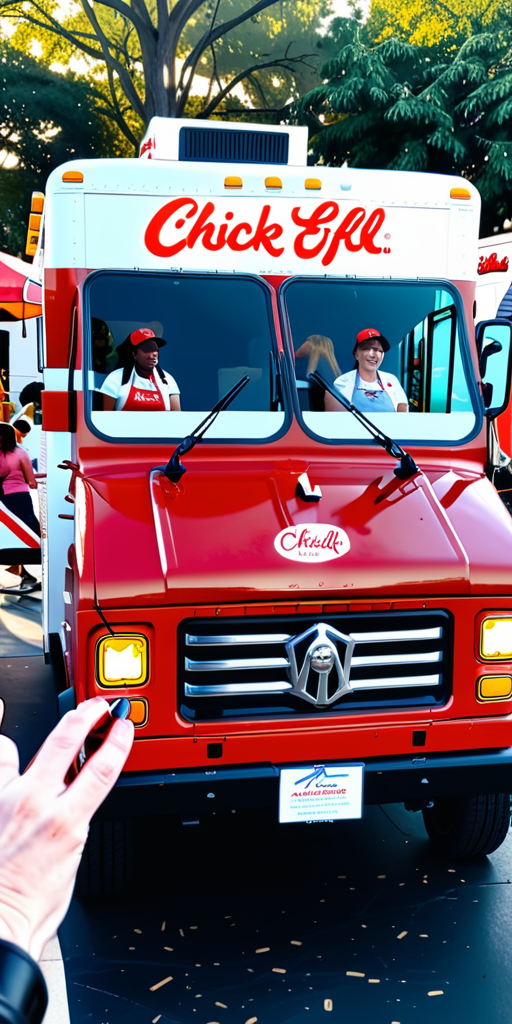 chick-fil-a food truck schedule 2023
