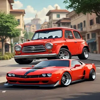 cartoon car wallpaper