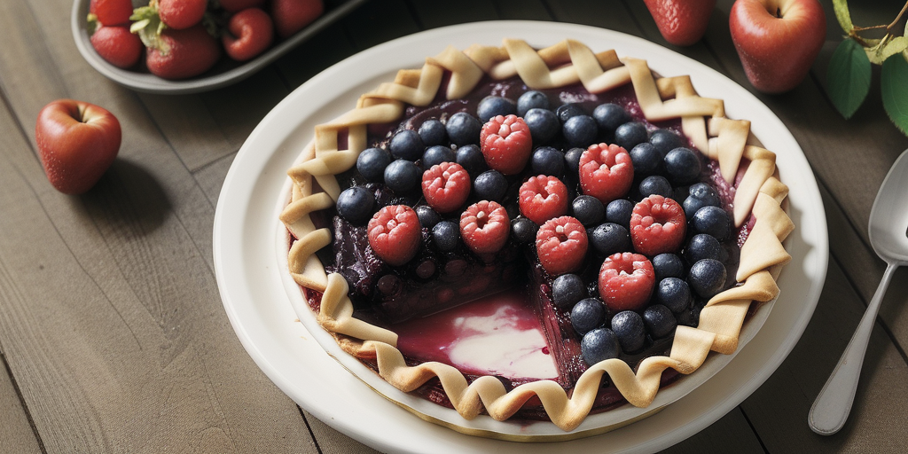 fruits of the forest pie
