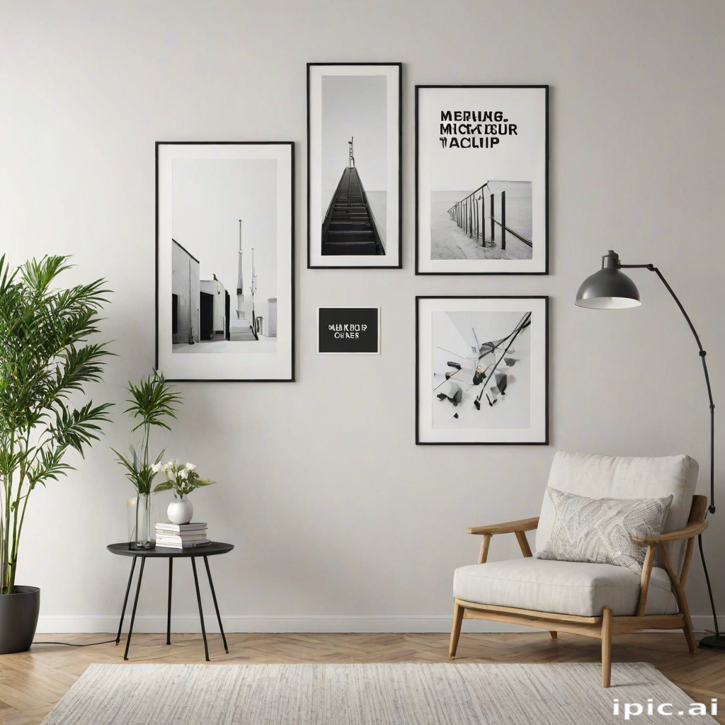 gallery wall mockup