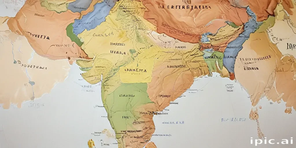 map of india