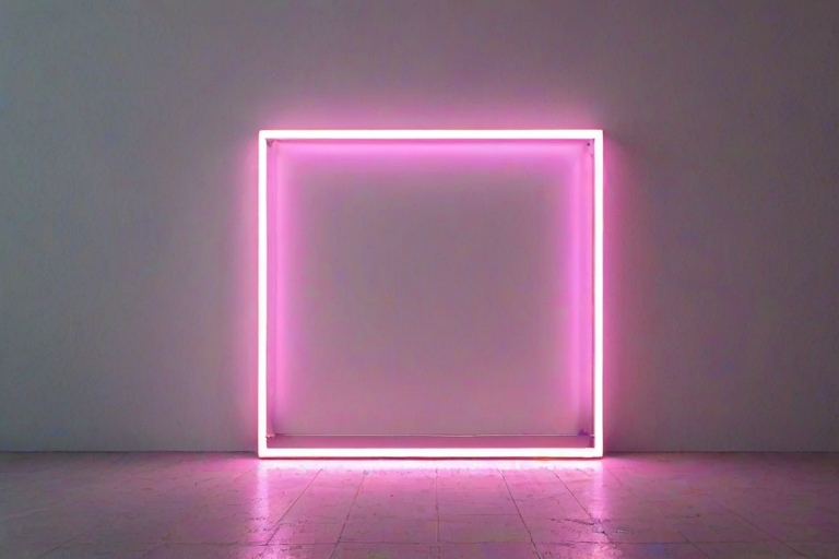 neon frame