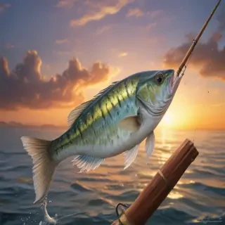 rod in fishing