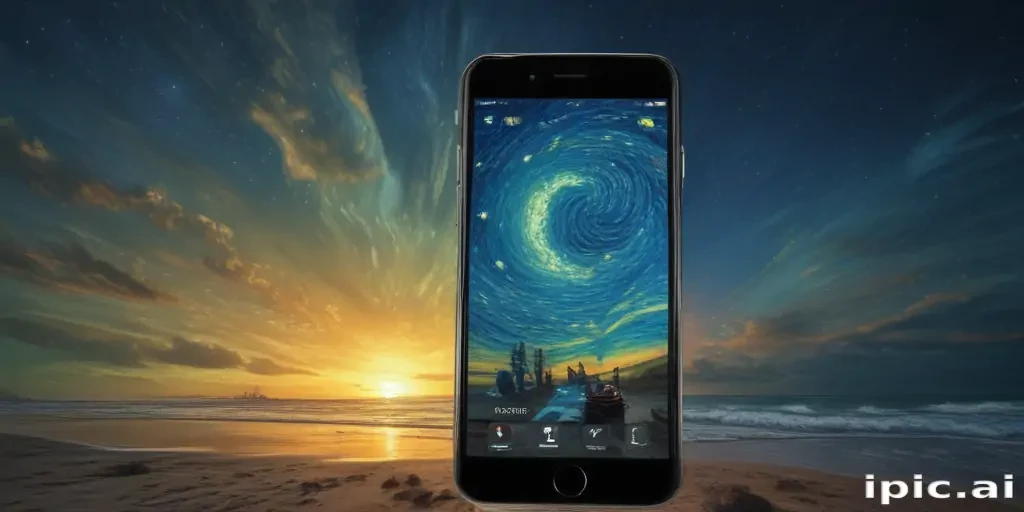 iphone van gogh wallpaper