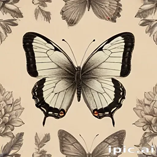 vintage butterfly illustration