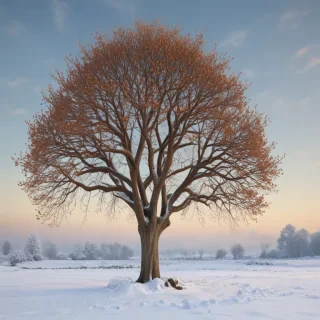 winter tree png