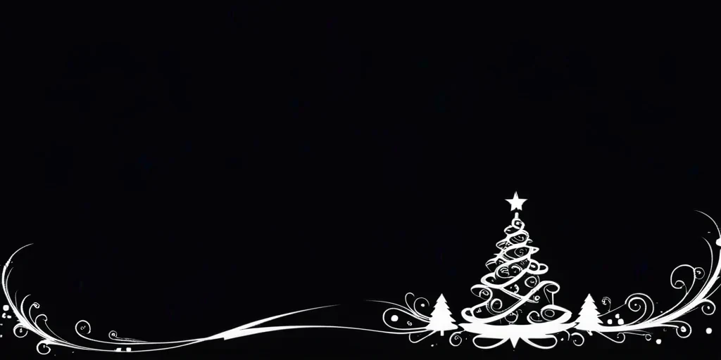 dark christmas wallpaper