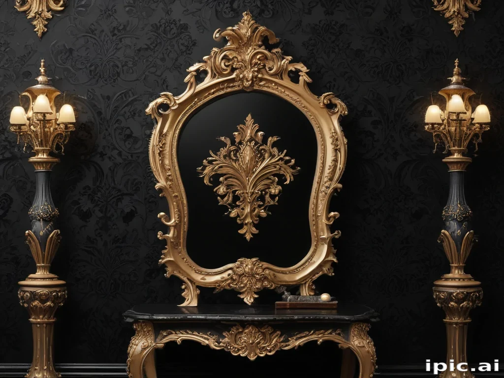 black wallpaper cute
