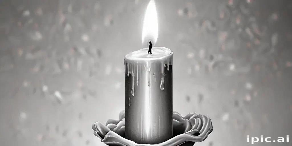 candle drawing