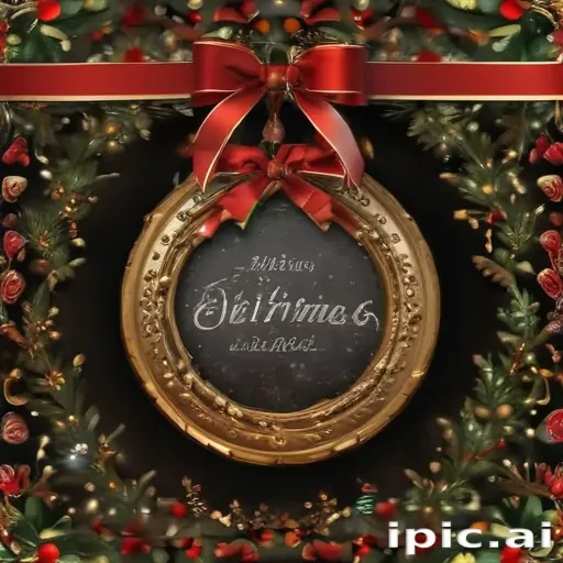 merry christmas transparent background