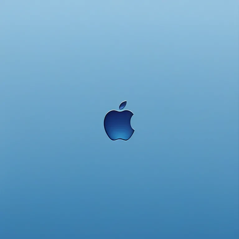 blue background iphone
