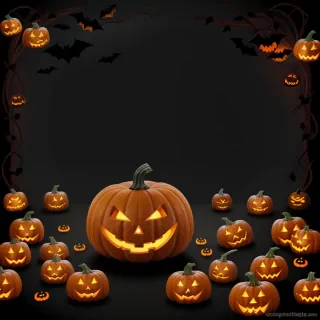 halloween pumpkin background