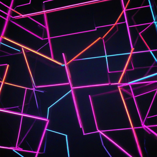 neon back ground