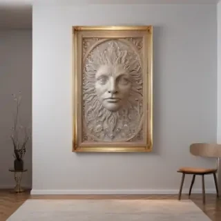 wall art mock up