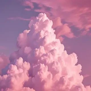 pink cloud aesthetic