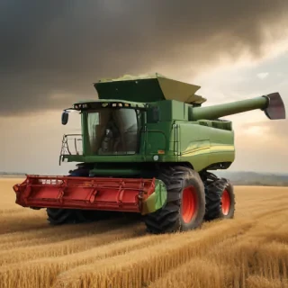 combine harvester