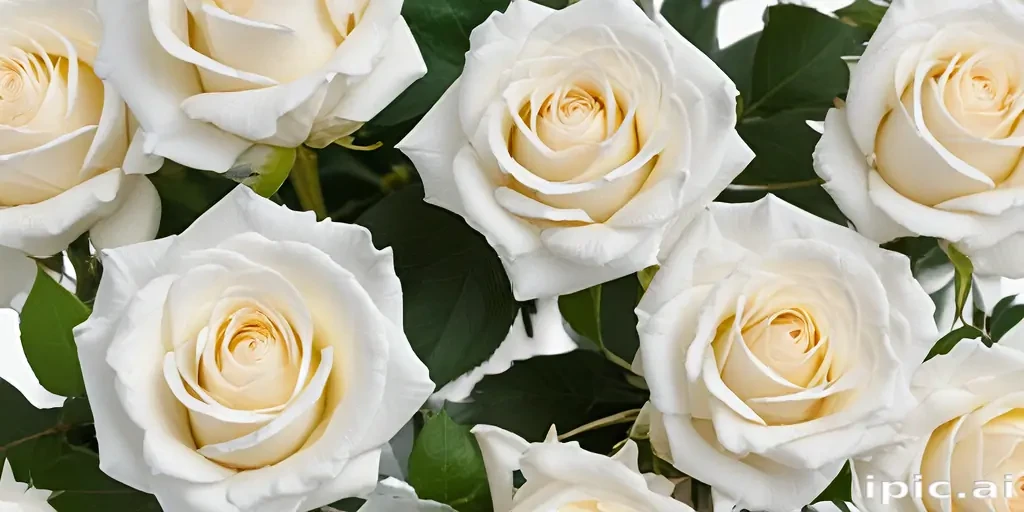 white roses png