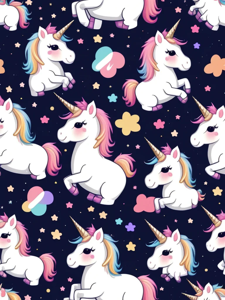 cute unicorn backgrounds