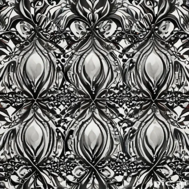 black and white pattern