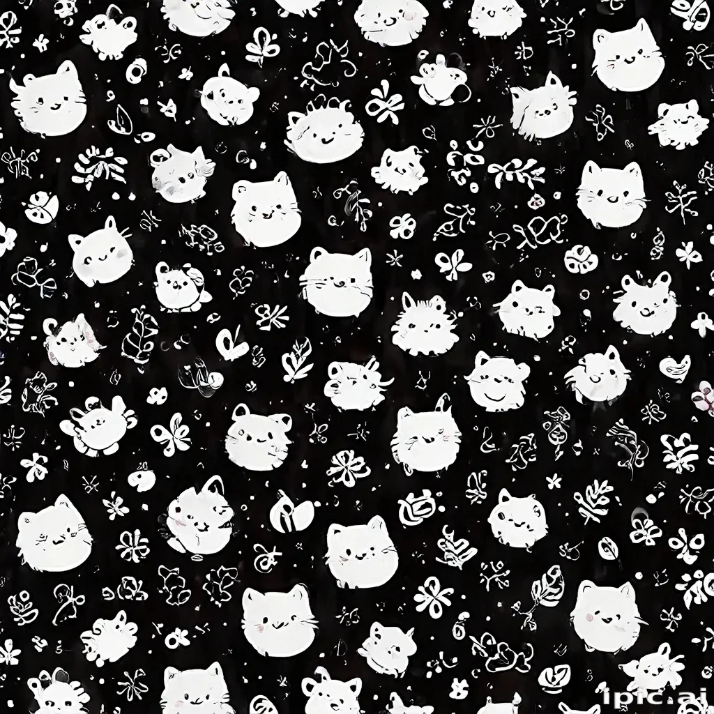 cute backgrounds black