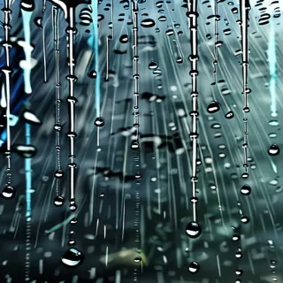 raining background