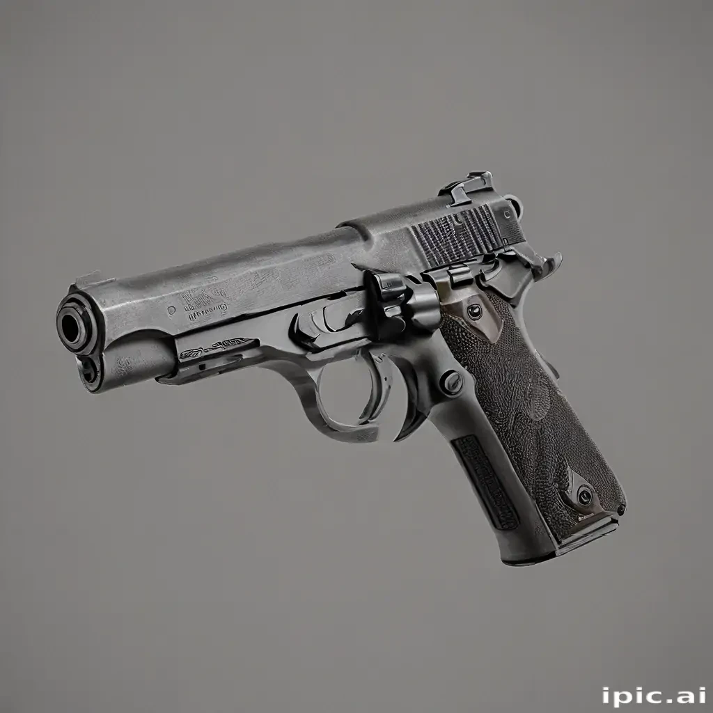 gun with no background