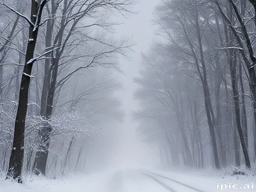 snowing iphone wallpaper