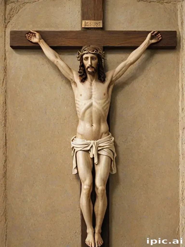 picture of jesus on the cross