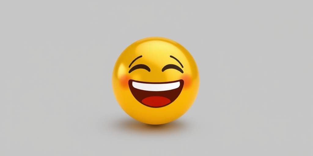transparent laughing emoji