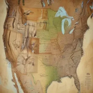 mapa usa