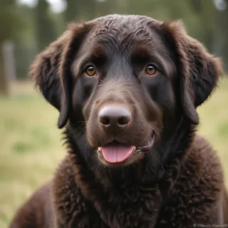 curly coated retriever
