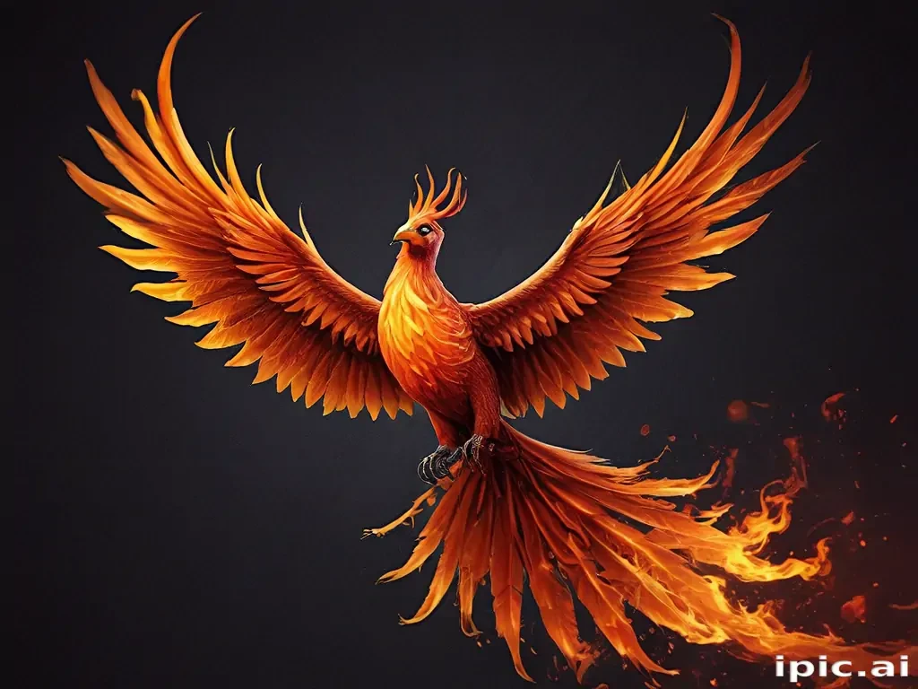 phoenix bird wallpaper