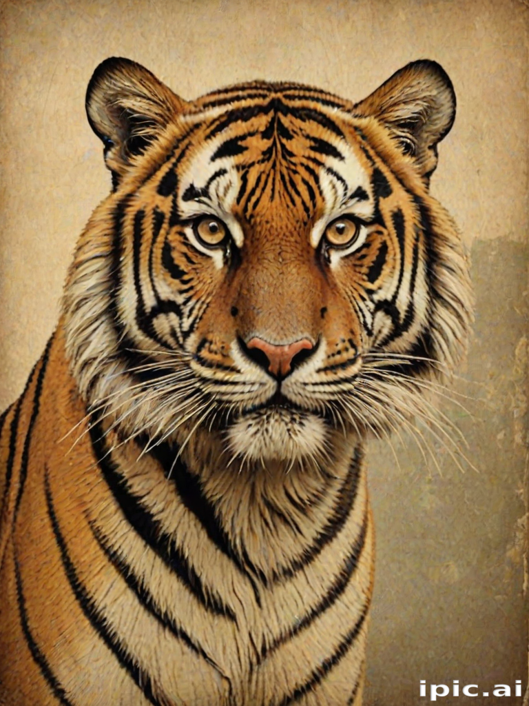 vintage tiger