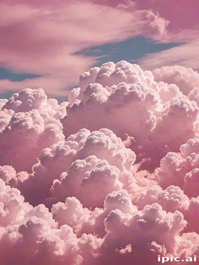 pink cloud background