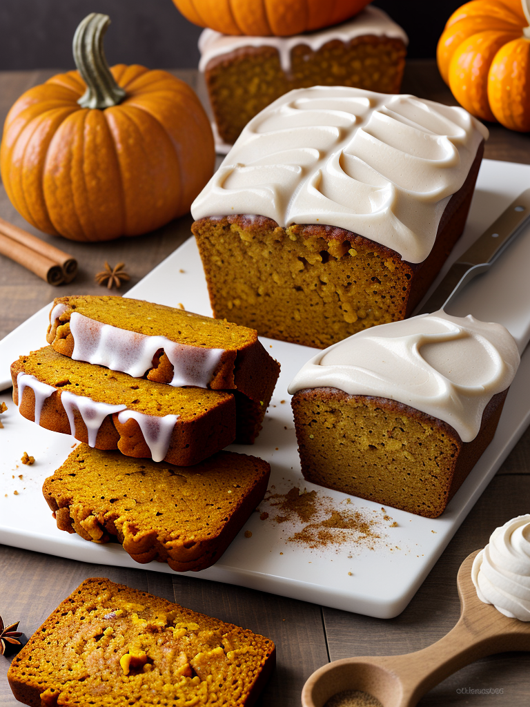 spice cake mix and pumpkin bread