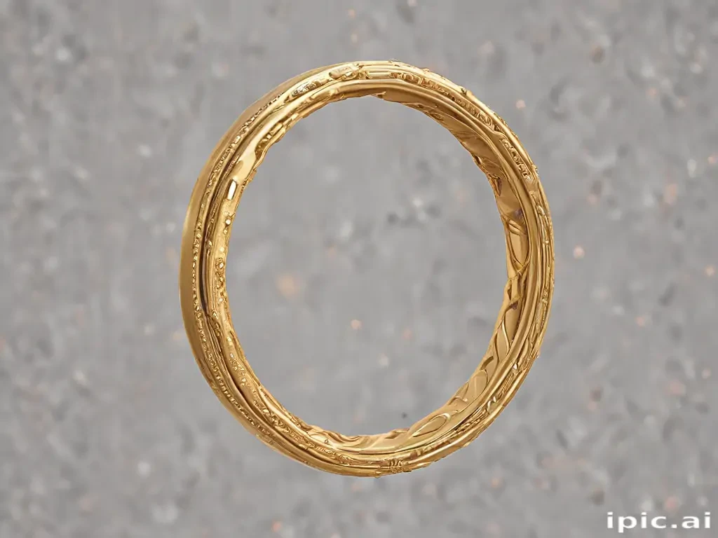 gold circle png