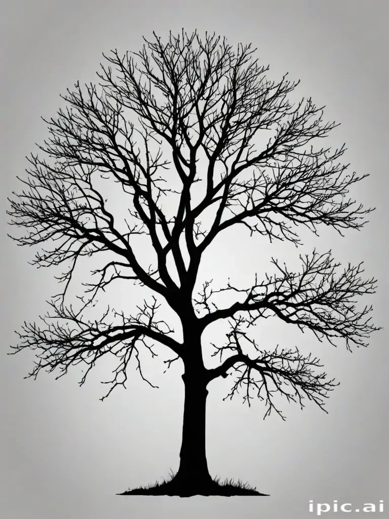 tree silhouette png