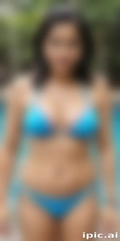 indian aunty in bikini
