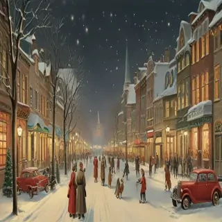 vintage christmas image