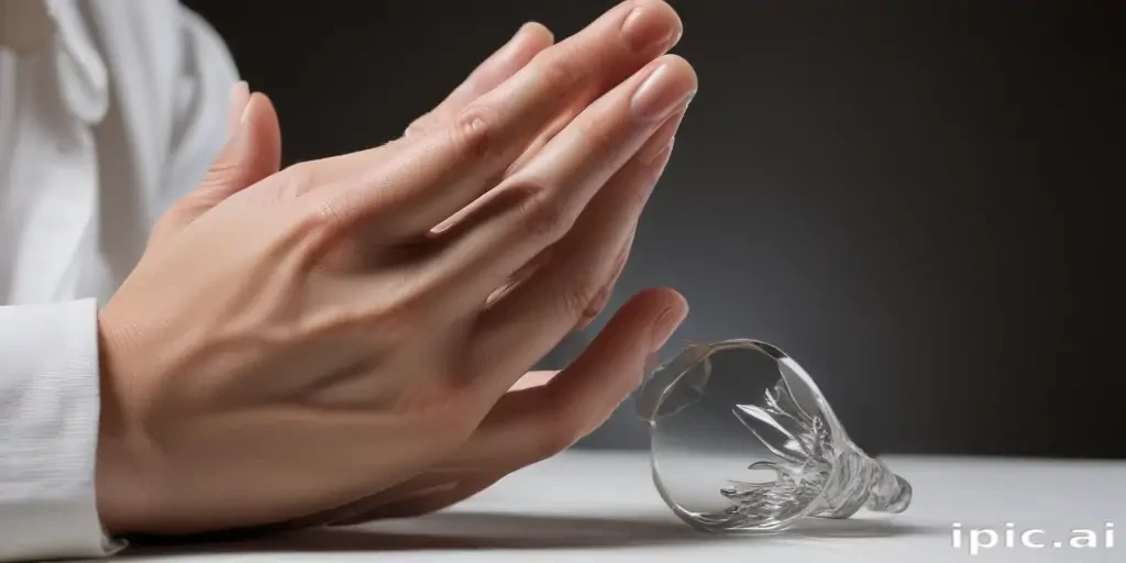 praying hands transparent
