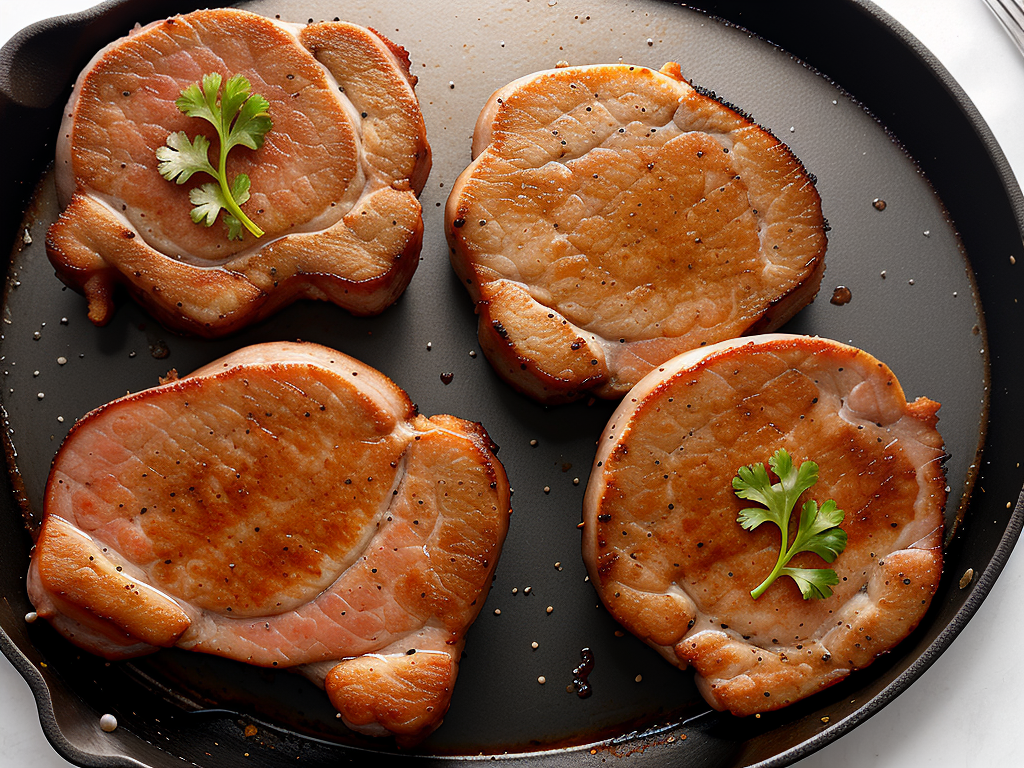 air fry frozen pork chops