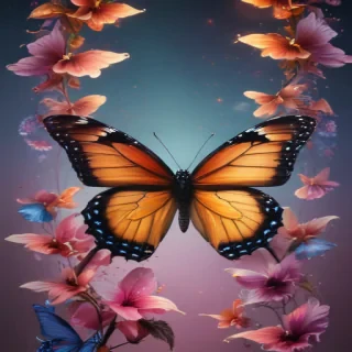 butterfly backround