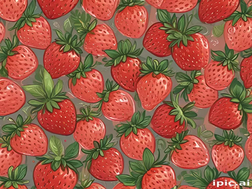 strawberry cute wallpaper