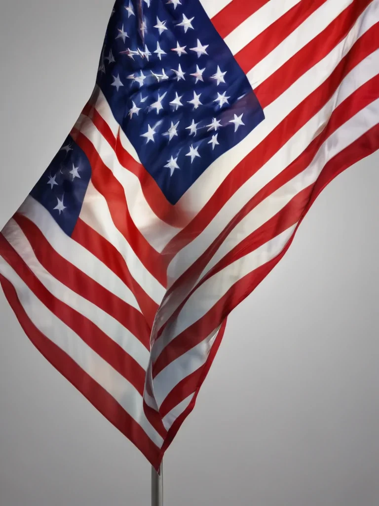 transparent american flag clipart
