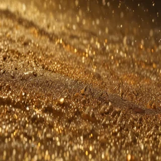 gold glitter png