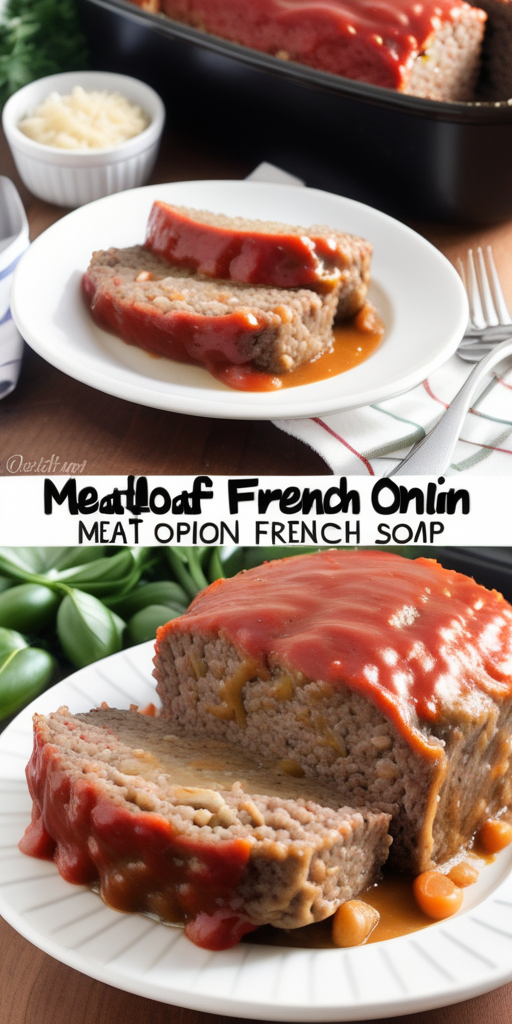meatloaf recipe with french onion soup mix
