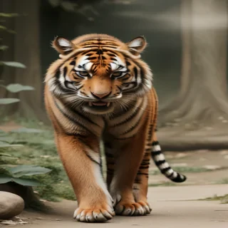 tiger transparent